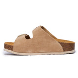 Plakton Two-Straps Sandal – CP Beta Sand Suede